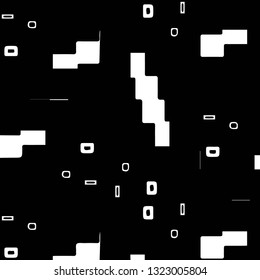 Abstract vector monochrome background. Halftone illustration pattern