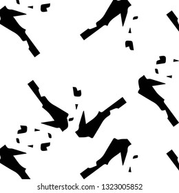 Abstract vector monochrome background. Halftone illustration pattern