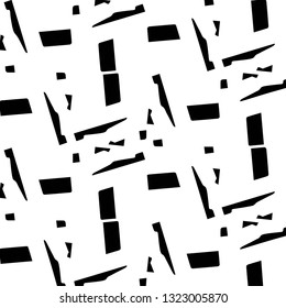 Abstract vector monochrome background. Halftone illustration pattern