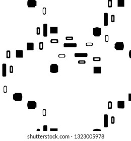 Abstract vector monochrome background. Halftone illustration pattern