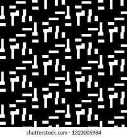Abstract vector monochrome background. Halftone illustration pattern