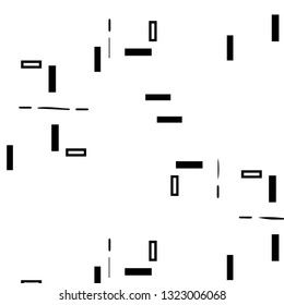 Abstract vector monochrome background. Halftone illustration pattern