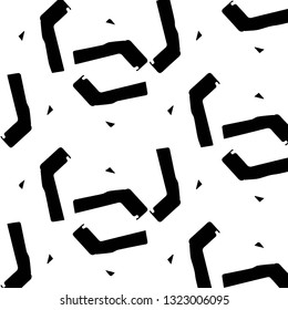 Abstract vector monochrome background. Halftone illustration pattern