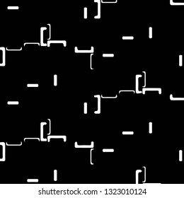 Abstract vector monochrome background. Halftone illustration pattern