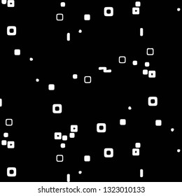 Abstract vector monochrome background. Halftone illustration pattern