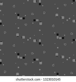 Abstract vector monochrome background. Halftone illustration pattern