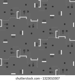 Abstract vector monochrome background. Halftone illustration pattern