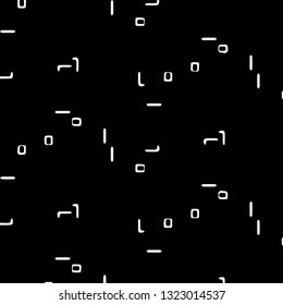 Abstract vector monochrome background. Halftone illustration pattern