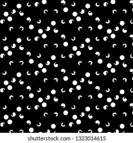 Abstract vector monochrome background. Halftone illustration pattern
