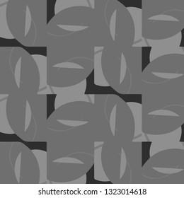 Abstract vector monochrome background. Halftone illustration pattern