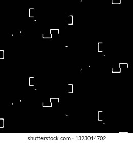 Abstract vector monochrome background. Halftone illustration pattern