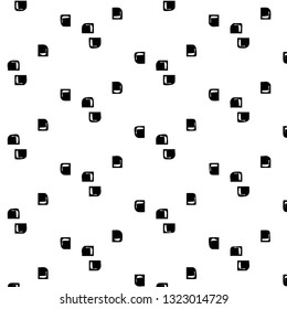 Abstract vector monochrome background. Halftone illustration pattern