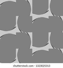 Abstract vector monochrome background. Halftone illustration pattern