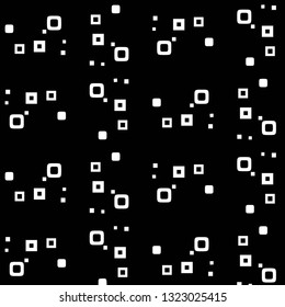 Abstract vector monochrome background. Halftone illustration pattern