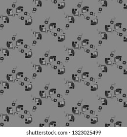 Abstract vector monochrome background. Halftone illustration pattern