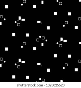 Abstract vector monochrome background. Halftone illustration pattern