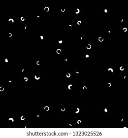 Abstract vector monochrome background. Halftone illustration pattern