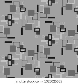 Abstract vector monochrome background. Halftone illustration pattern