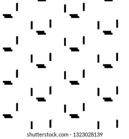 Abstract vector monochrome background. Halftone illustration pattern