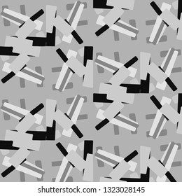 Abstract vector monochrome background. Halftone illustration pattern