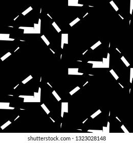 Abstract vector monochrome background. Halftone illustration pattern
