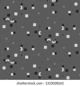 Abstract vector monochrome background. Halftone illustration pattern