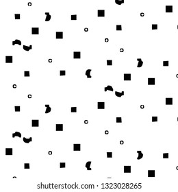 Abstract vector monochrome background. Halftone illustration pattern