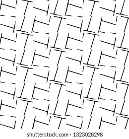 Abstract vector monochrome background. Halftone illustration pattern