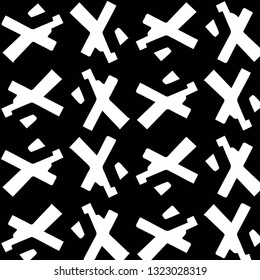 Abstract vector monochrome background. Halftone illustration pattern