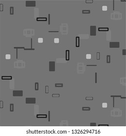 Abstract vector monochrome background. Halftone illustration pattern