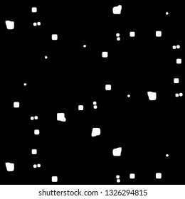 Abstract vector monochrome background. Halftone illustration pattern