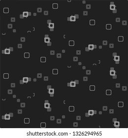 Abstract vector monochrome background. Halftone illustration pattern