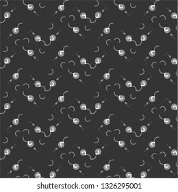 Abstract vector monochrome background. Halftone illustration pattern