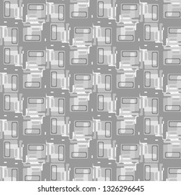 Abstract vector monochrome background. Halftone illustration pattern