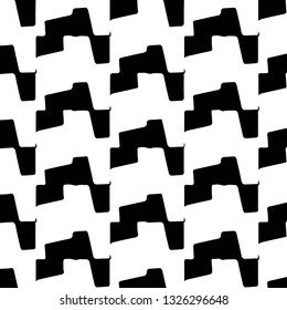 Abstract vector monochrome background. Halftone illustration pattern