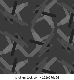 Abstract vector monochrome background. Halftone illustration pattern