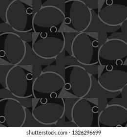 Abstract vector monochrome background. Halftone illustration pattern