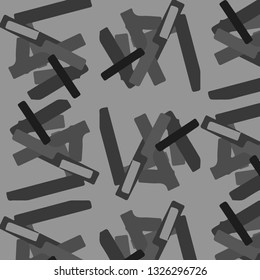 Abstract vector monochrome background. Halftone illustration pattern