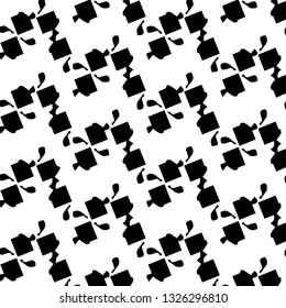 Abstract vector monochrome background. Halftone illustration pattern