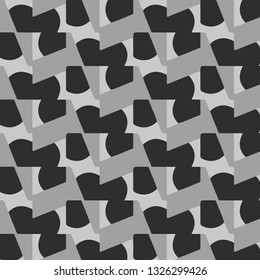 Abstract vector monochrome background. Halftone illustration pattern
