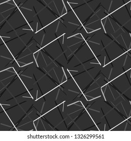 Abstract vector monochrome background. Halftone illustration pattern