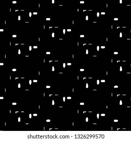 Abstract vector monochrome background. Halftone illustration pattern