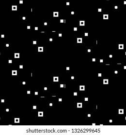Abstract vector monochrome background. Halftone illustration pattern