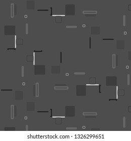 Abstract vector monochrome background. Halftone illustration pattern