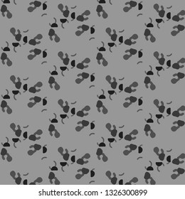 Abstract vector monochrome background. Halftone illustration pattern