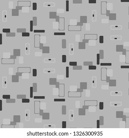 Abstract vector monochrome background. Halftone illustration pattern