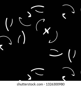 Abstract vector monochrome background. Halftone illustration pattern