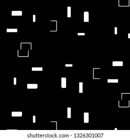 Abstract vector monochrome background. Halftone illustration pattern