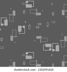 Abstract vector monochrome background. Halftone illustration pattern