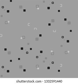 Abstract vector monochrome background. Halftone illustration pattern